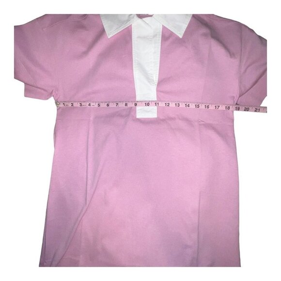 Everlane Womens The Organic Cotton Polo Dress Size XS Mauve Pink Short Sleeves - Picture 5 of 9
